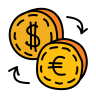 Exchange rate icon